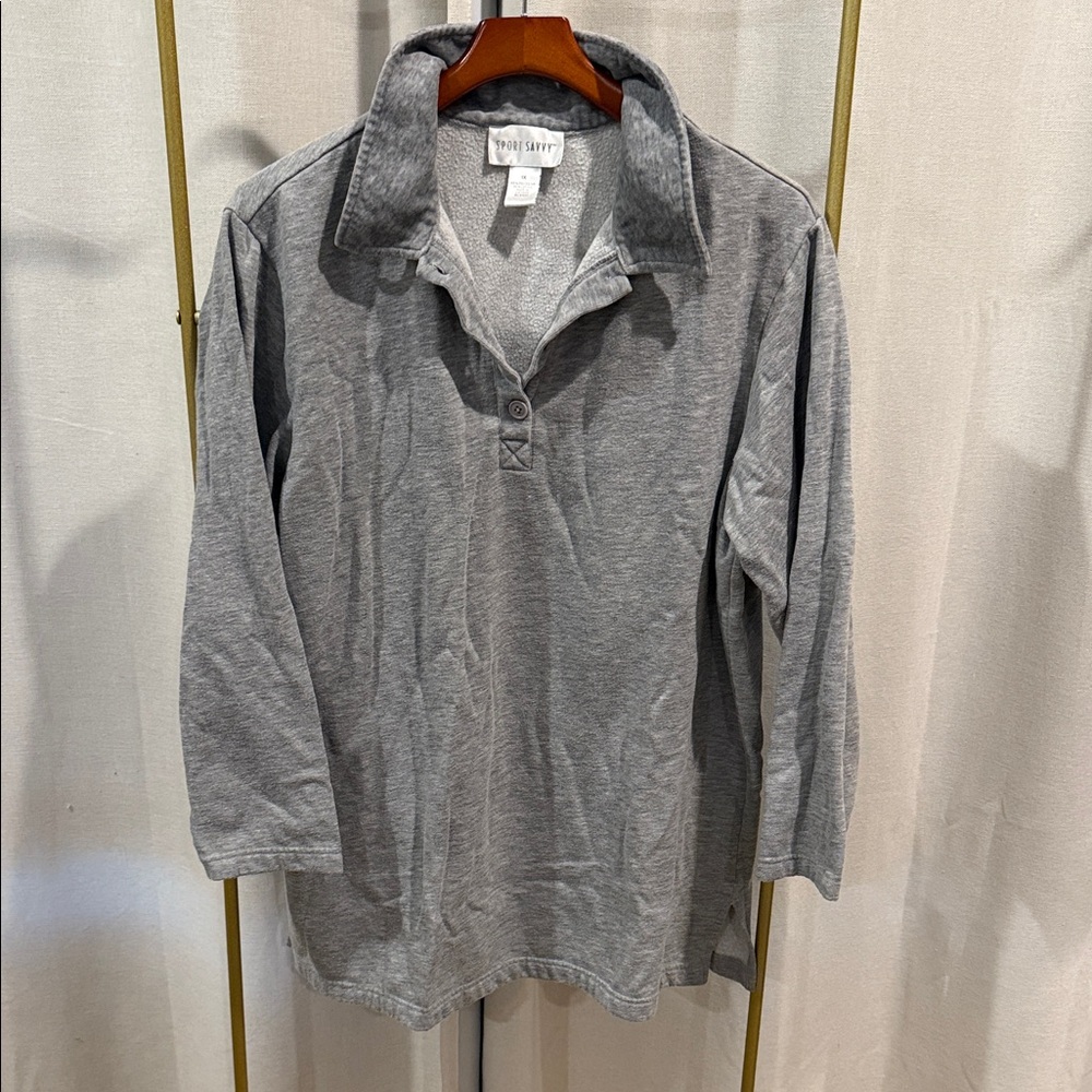 Vintage sport savvy Gray Women's Top